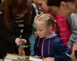 Бяром удзел у "Першакласным свяце", у Цэнтральным батанічным садзе г. Мінска  